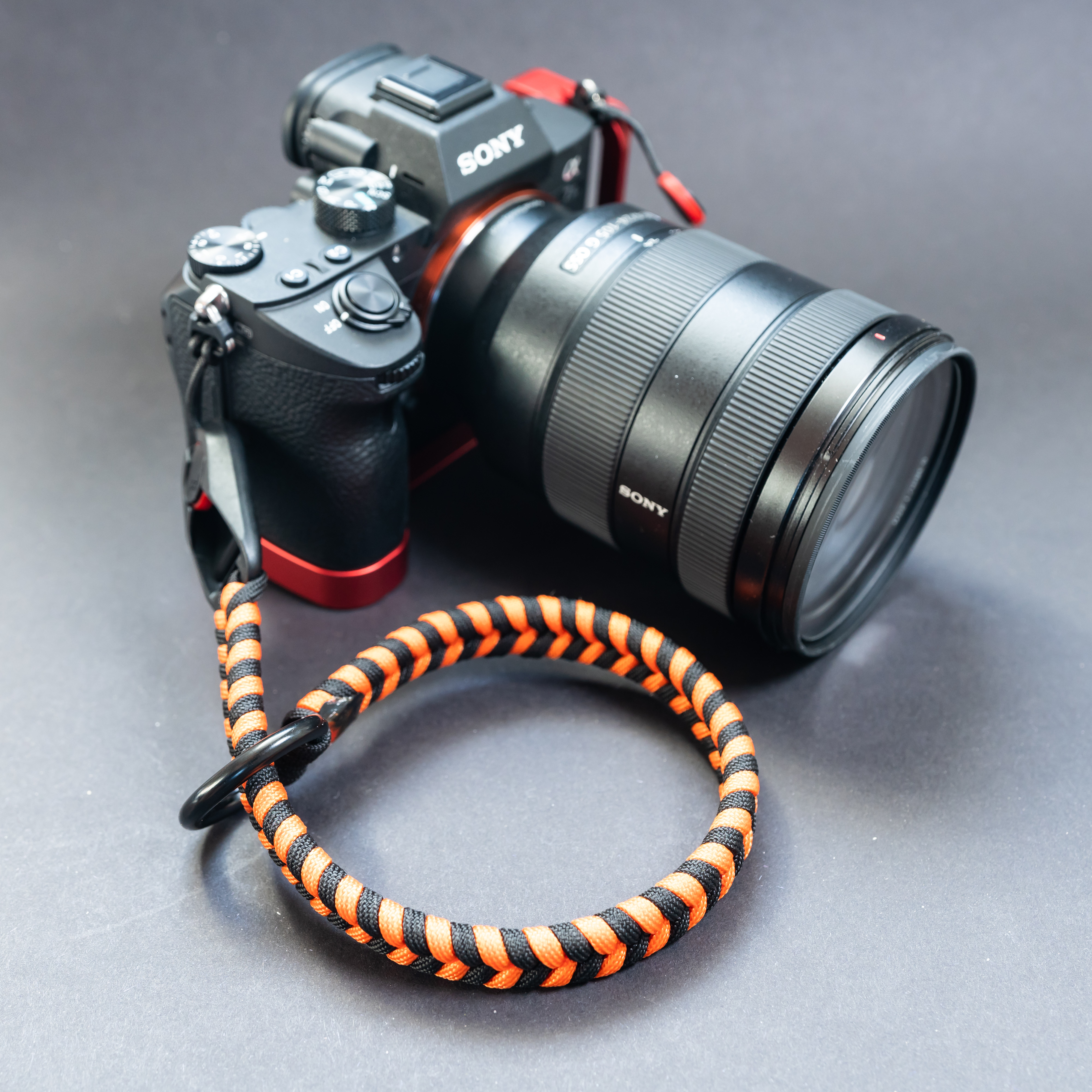 Double Color - Paracord Camera Wrist Strap with Peak Design Links - Snake Straps